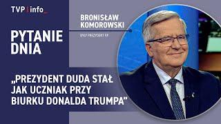 Czy wybór Donalda Trumpa pomoże kandydatowi PiS-u w wyborach na prezydenta Polski? | PYTANIE DNIA