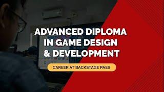 Advanced Diploma in Game Design & Development Courses - Career at Backstage Pass