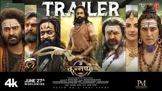 Kannappa Official Trailer – Hindi | Akshay Kumar | Vishnu Manchu | Mohan Babu | Prabhas | Mohanlal