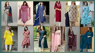 Latest Kurti Design 2024// Pant Suit New Design//Long kurti design#trending