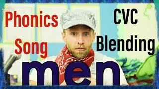 CVC Blending! Mr. B's Brain - Ep. 3: CVC Reading, "Keep Your Motor Going"