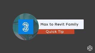 [Arabic] Import 3ds Max Geometry to Revit Family