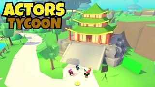 Actors Tycoon , Building To Movie in Roblox