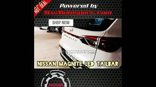 MXS 3189 LED Bar Trunk Tail Light Nissan Magnite @mxsmotosportvideo