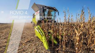 CLAAS | ROVIO 4. Latest generation maize pickers with significantly higher performance.