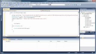 Connect to MySQL Database - Use Select, Insert, Update - C# C Sharp Visual Studio 2010