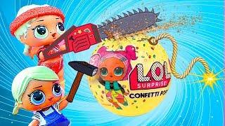 #Распаковка! #Кукла Лол сюрприз Конфетти POP/ cartoons for kids / LOL Confetti Pop Series 3