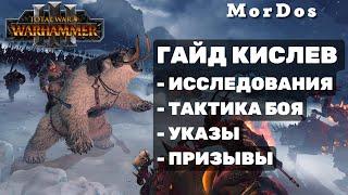 TOTAL WAR: WARHAMMER 3 - Гайд Кислев - исследования, тактика в бою, указы, призывы.