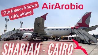 Low cost with free meals?! | Air Arabia Economy Class Trip Report | Sharjah - Cairo | Airbus A320