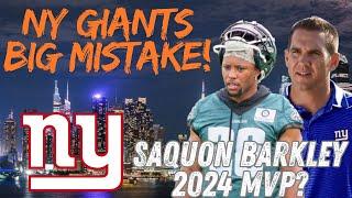 The Biggest Mistake The New York Giants Made This Offseason