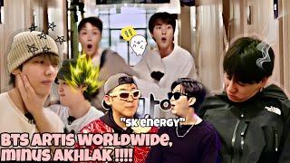 BTS ARTIS WORLDWIDE, MINUS AKHLAK || BTS Funny Moments (Sub Indo)