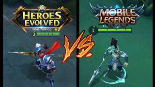 HEROES EVOLVED VS MOBILE LEGENDS  |  MUST WATCH THIS !!!