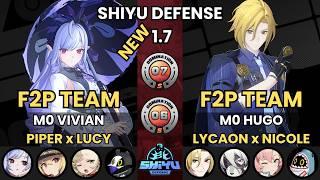 F2P Teams Vivian Piper x Lucy | Hugo Lycaon x Nicole | NEW Shiyu Defense ZZZ | Zenless Zone Zero 1.7