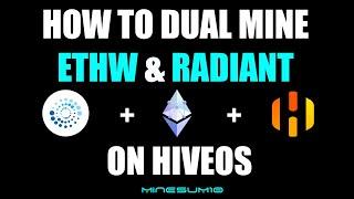 How To Dual Mine ETHW & Radiant RXD, Overclocks Unfinished BzMiner 12.0.2