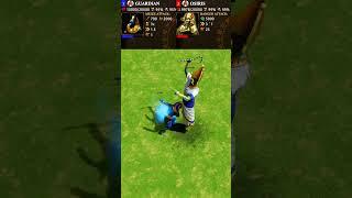 Guardian vs Osiris (Age of Mythology: Retold) #Shorts