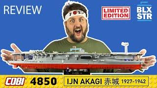 IJN AKAGI 1927-1942  LIMITED EDITION  COBI-4850 | COBI-4851 ▶️ REVIEW