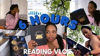 swapping my phone screen time with reading for a week | READING VLOG