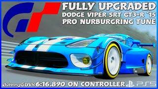 Gran Turismo 7 - Dodge Viper SRT GT3-R '15 Pro Tune | Nurburgring Setup | GT7 Update 1.55 Physics |