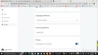 how to change CURRENCY on PATREON account from laptop or pc?