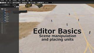 Arma 3 Eden Editor Basics - Movement and Placing Units