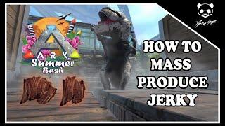 How To Mass Produce Jerky | ARK: Survival Evolved