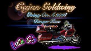 #84 Kim The Cajun Goldwing Rider : 2018 Dinner Run And Ride ( Lets Go )