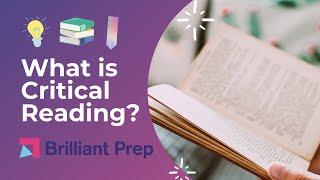 What is Critical Reading? SAT Critical Reading Bootcamp #4
