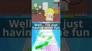 Butters STEALS The FUTURE TELLING DEVICE!?  #southpark #game #shorts (Season 9 Episode 9)