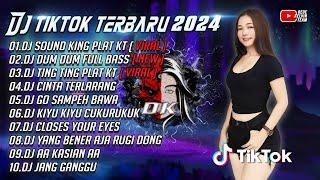 DJ FULL BASS TIKTOK TERBARU 2024 || DJ SOUND KING PLAT FULL BASS || DJ DUM DUM FULL BASS