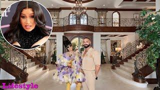 Exploring Cardi B's Mansion, Partner, 2 Children, Net Worth 2024, Car Collection...(Exclusive)