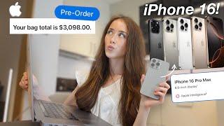 Getting the New iPhone 16 Pro Max | Apple Pre-Order vlog