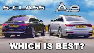 Audi A8 v Mercedes S-Class: ULTIMATE LUXURY REVIEW!