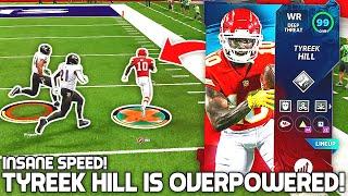 Super Bowl Tyreek HIll is OVERPOWERED! INSANE SPEED! Madden 21