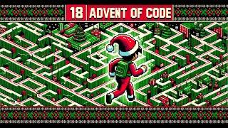 Day 18: The Byte That BROKE the Path! | RAM Run | Advent of Code 2024