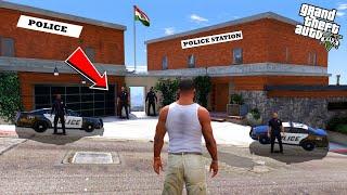 Franklin House Change Into Police Station In GTA 5