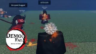 |Roblox Demonfall| The Time me and yoriichi got jumped by a slayer