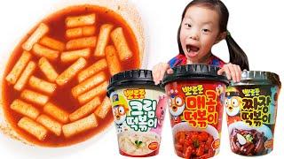 BBororo TTeokbokki Noodle Alice 앨리스 뽀로로 떡볶이 짜장면 먹방 놀이