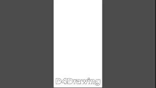 #Shorts T Letter Text Drawing | D4Drawing