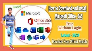 How to Download and Install Microsoft Office 365 Free Latest 2024