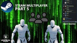 Advanced Steam Multiplayer: Friendlist & Invites | 05 | UE5