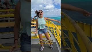 Taking ️ Ferry with my  Car to Isla Mujeres island ️