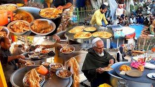 Breakfast Street food in Jalalabad Afghanistan | Siri paye | Parati | Head and legs in Nashta