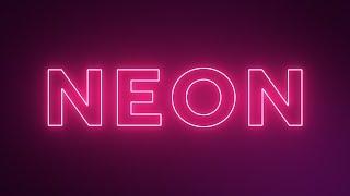 Neon Text Effect - After Effects Tutorial (Free Project)