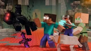 The Ultimate "HEROBRINE LIFE" Part 3 - Minecraft Animation