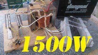 1500W inverter simply  | how to make