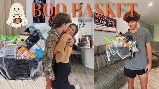 surprising my BOO with a spooky basket/shop w me!