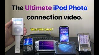 The Ultimate iPod Photo connection video.