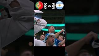 Portugal Vs Argentina World Cup 2026 #football #shorts