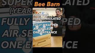 What is the point of a Bee Barn? Check it out! #beebarn #beehive #beekeeping #beekeeper #honeybees
