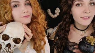 АСМР  Ведьмы близняшки Ролевая Игра  ASMR TWIN Witches Role Play